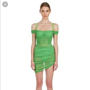 Danielle Guizio Green Festival Dress